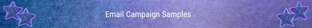 Email Campaign Samples