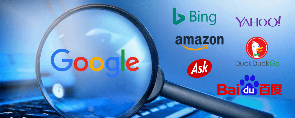 Search engine comparisons 2019